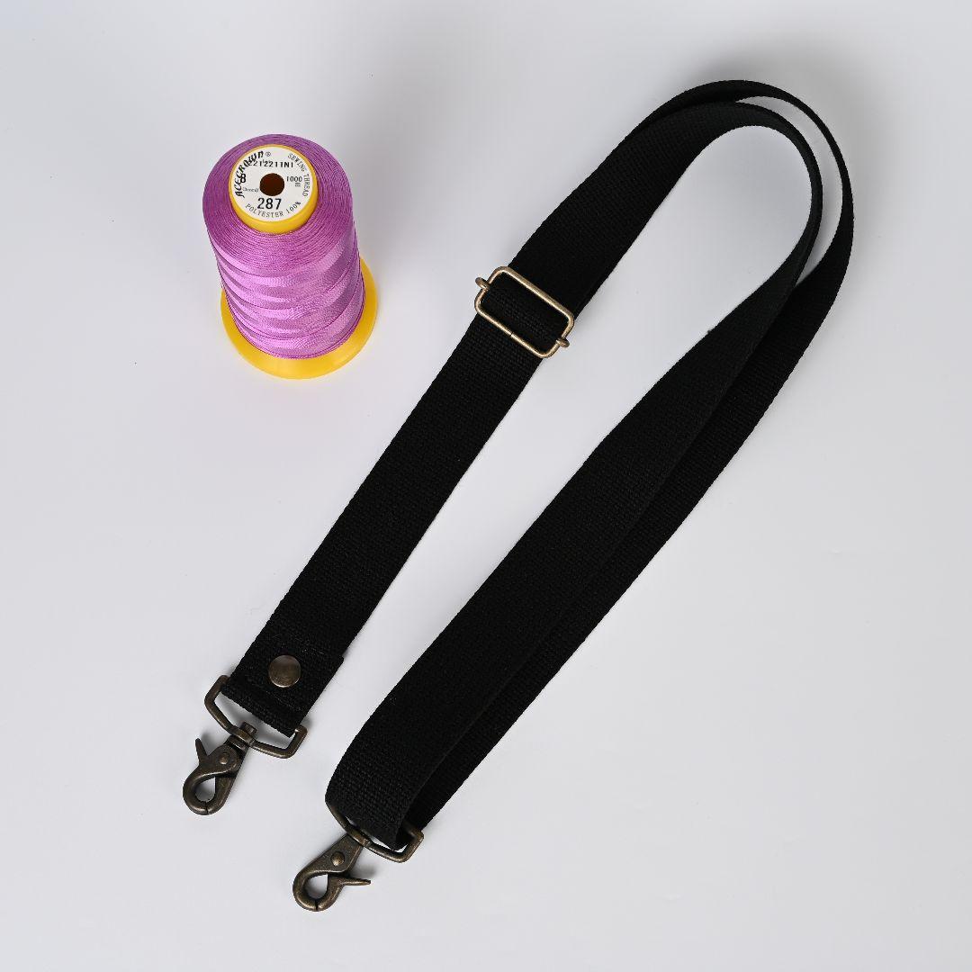 [みゅう]8号/11号×旧倉敷帆布×8番糸 スクエアトートバッグ特大