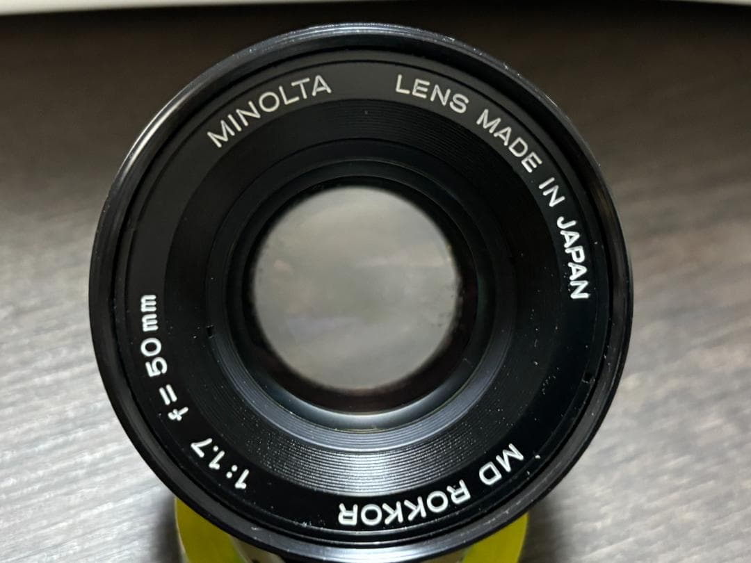 Minolta ミノルタ XD レンズ 50mm MD ROKKOR f/1.7