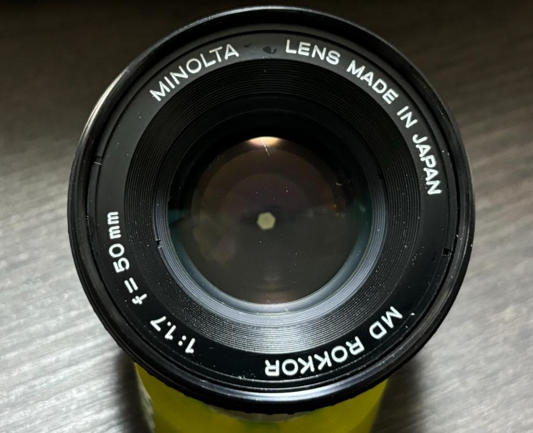 Minolta ミノルタ XD レンズ 50mm MD ROKKOR f/1.7