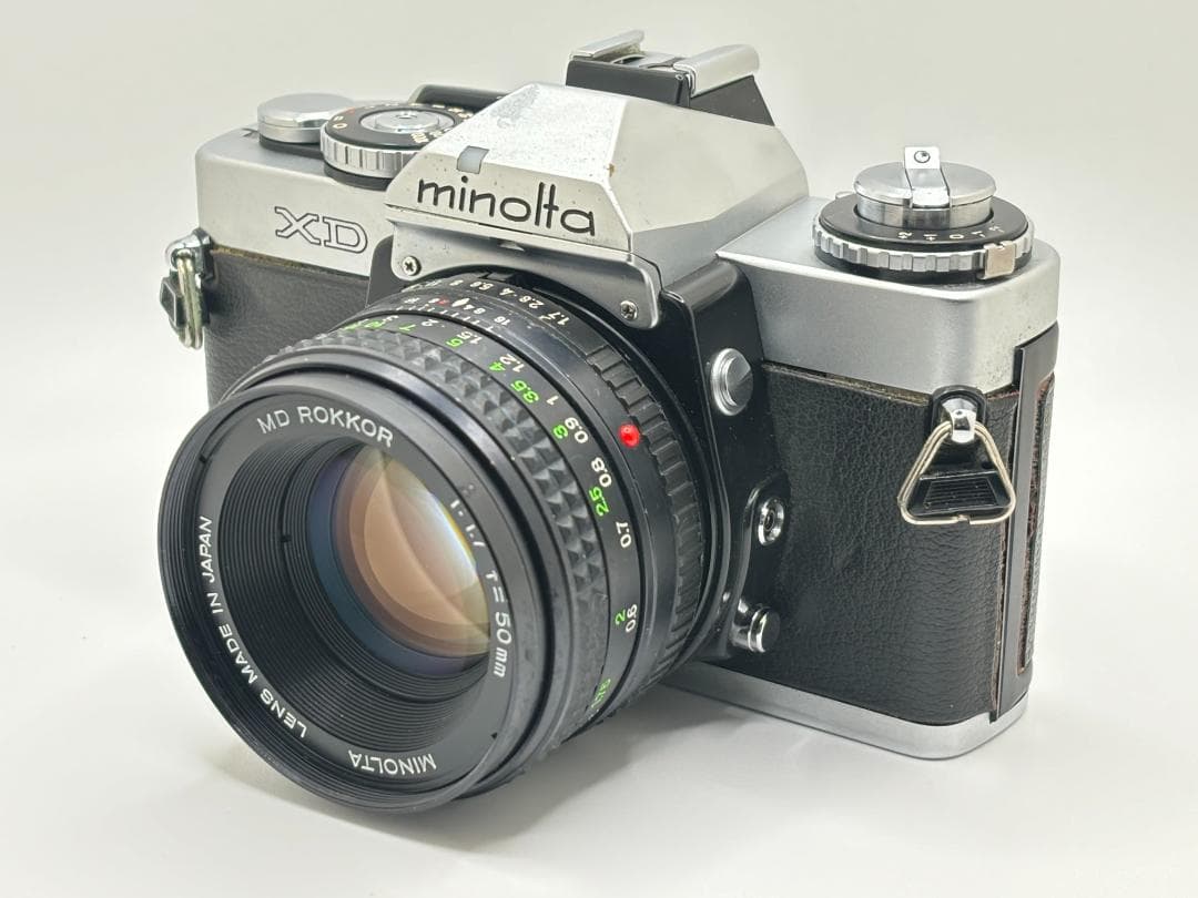 Minolta ミノルタ XD レンズ 50mm MD ROKKOR f/1.7