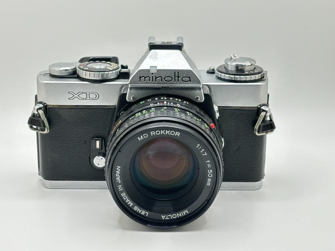 Minolta ミノルタ XD レンズ 50mm MD ROKKOR f/1.7