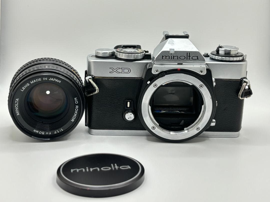 Minolta ミノルタ XD レンズ 50mm MD ROKKOR f/1.7