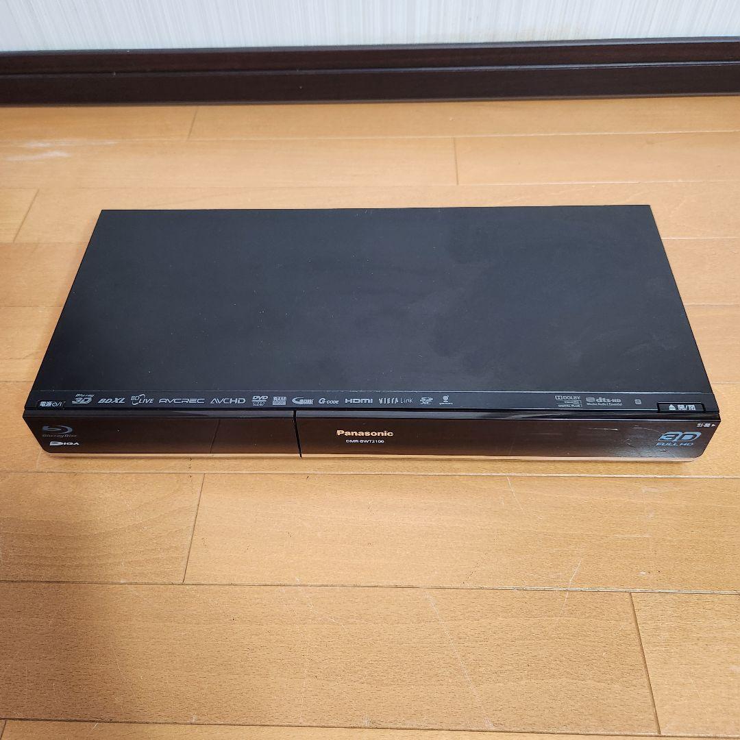 純正リモコン、新品Bcasカード付 Panasonic DMR-BWT2100