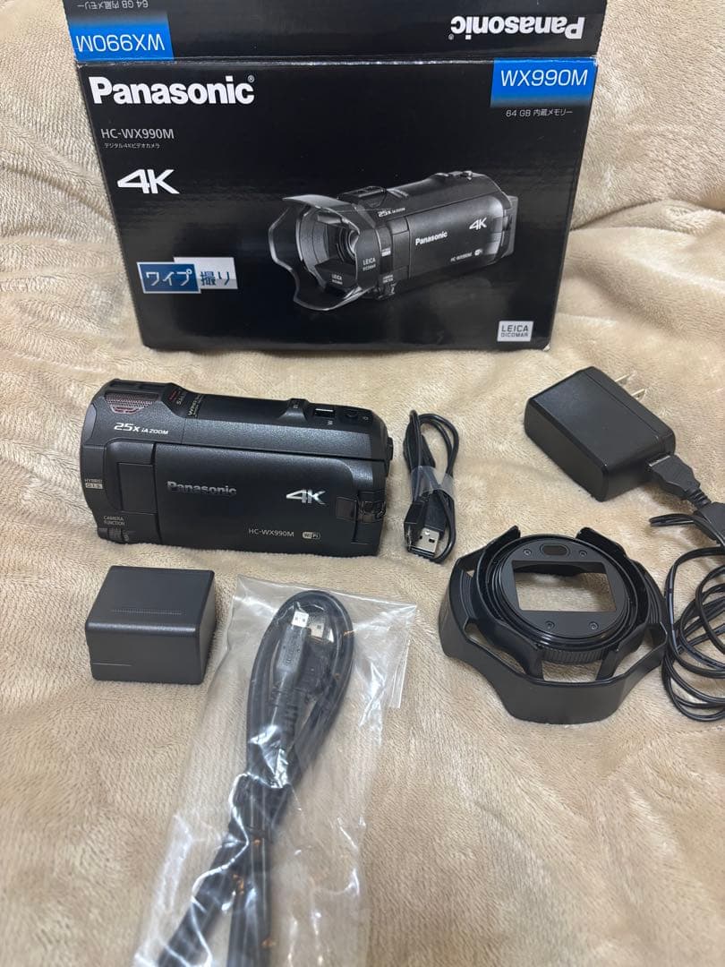 Panasonic パナソニック　HC-WX990M ビデオカメラ　4k