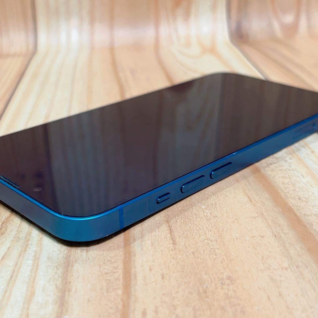 SIMフリー 本体 iPhone 13 128 GB ブルー 582 電池新品