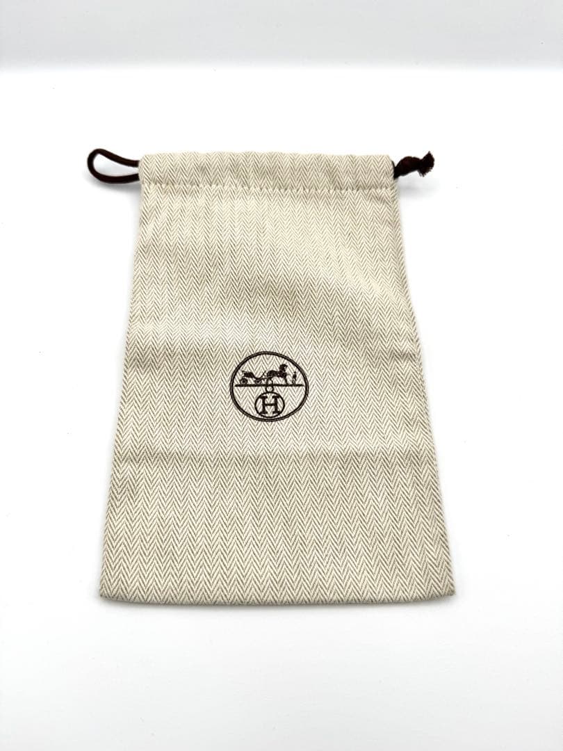 HERMES エルメス ベアンスフレ エプソン イエロー マチ付き D刻印