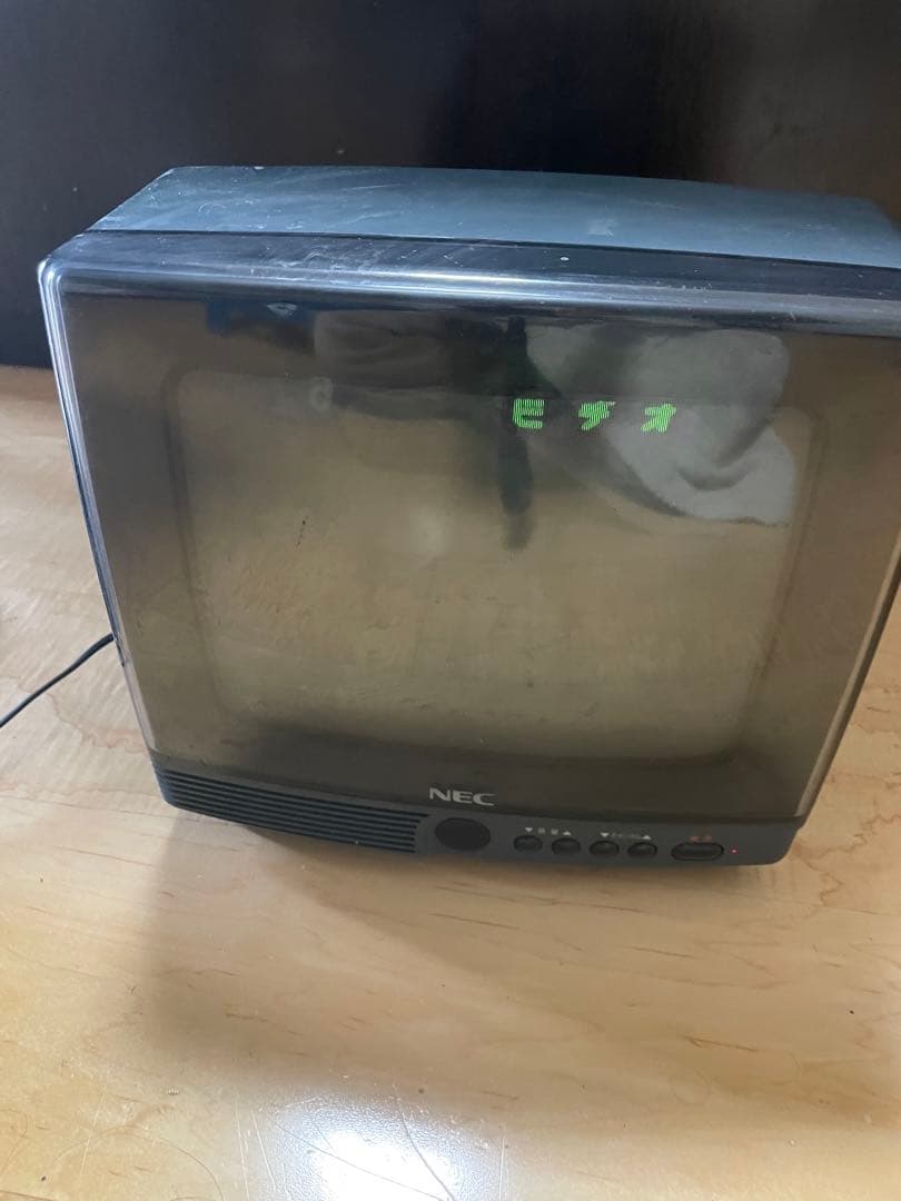 NECブラウン管テレビ　TV
