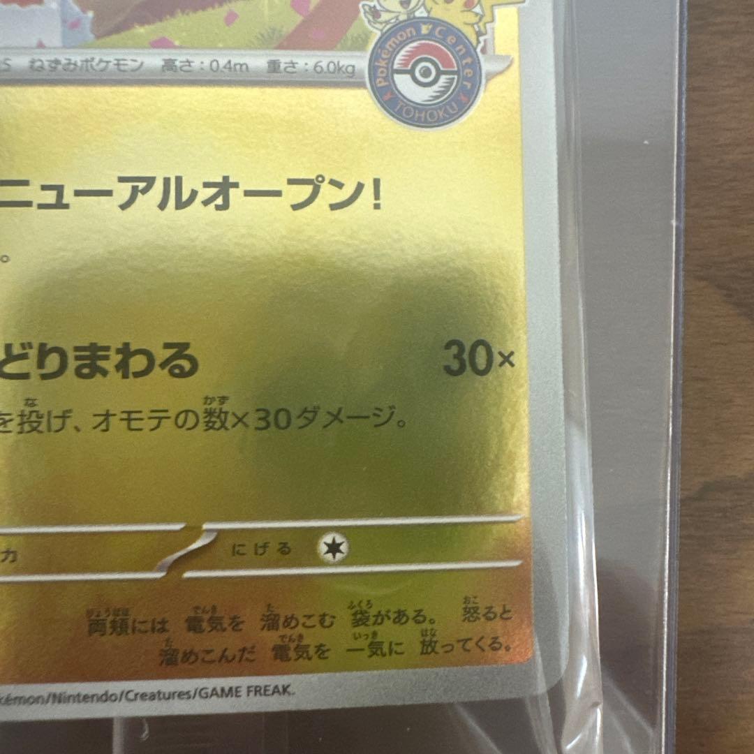 トウホクのピカチュウ