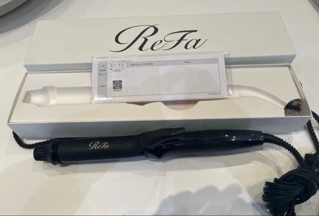 【新品未開封】ReFa カールヘアアイロン ブラック 32mm