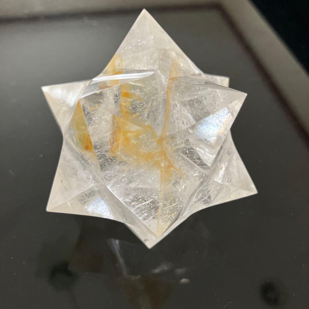 chunさま専用超高品質！ライモナイト入り　水晶　アステロイド天然石置物