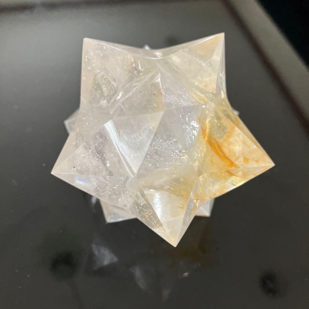 chunさま専用超高品質！ライモナイト入り　水晶　アステロイド天然石置物