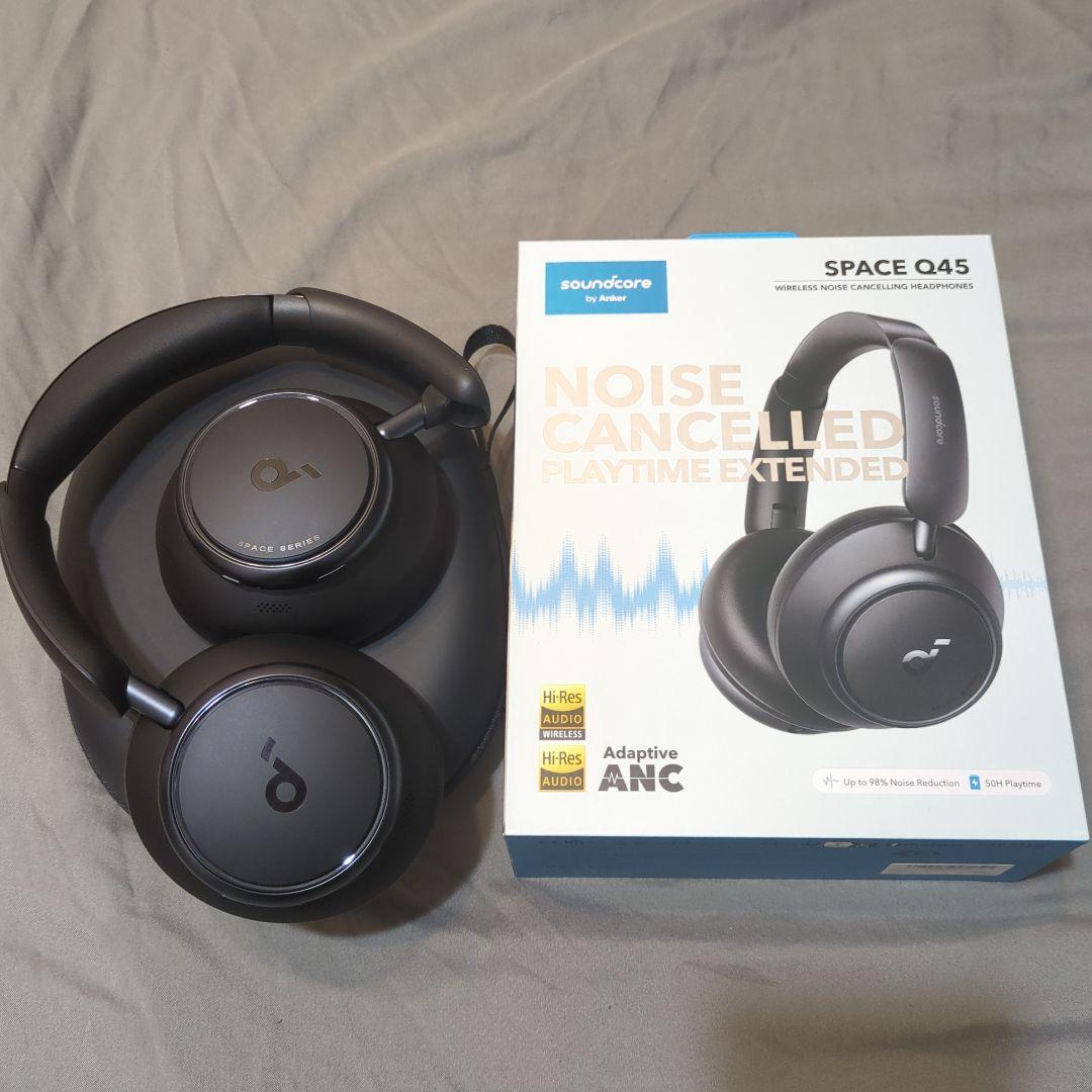 soundcore SPACE Q45 ワイヤレスヘッドホン【６日まで】
