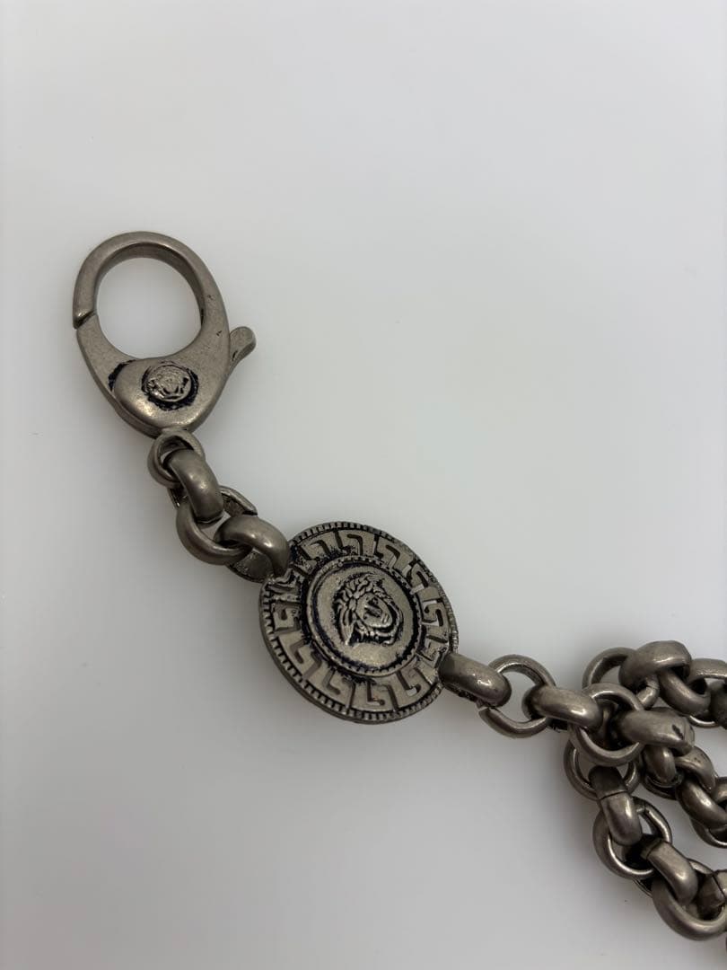 ヴェルサーチ　メダルモチーフ ウォレットチェーン