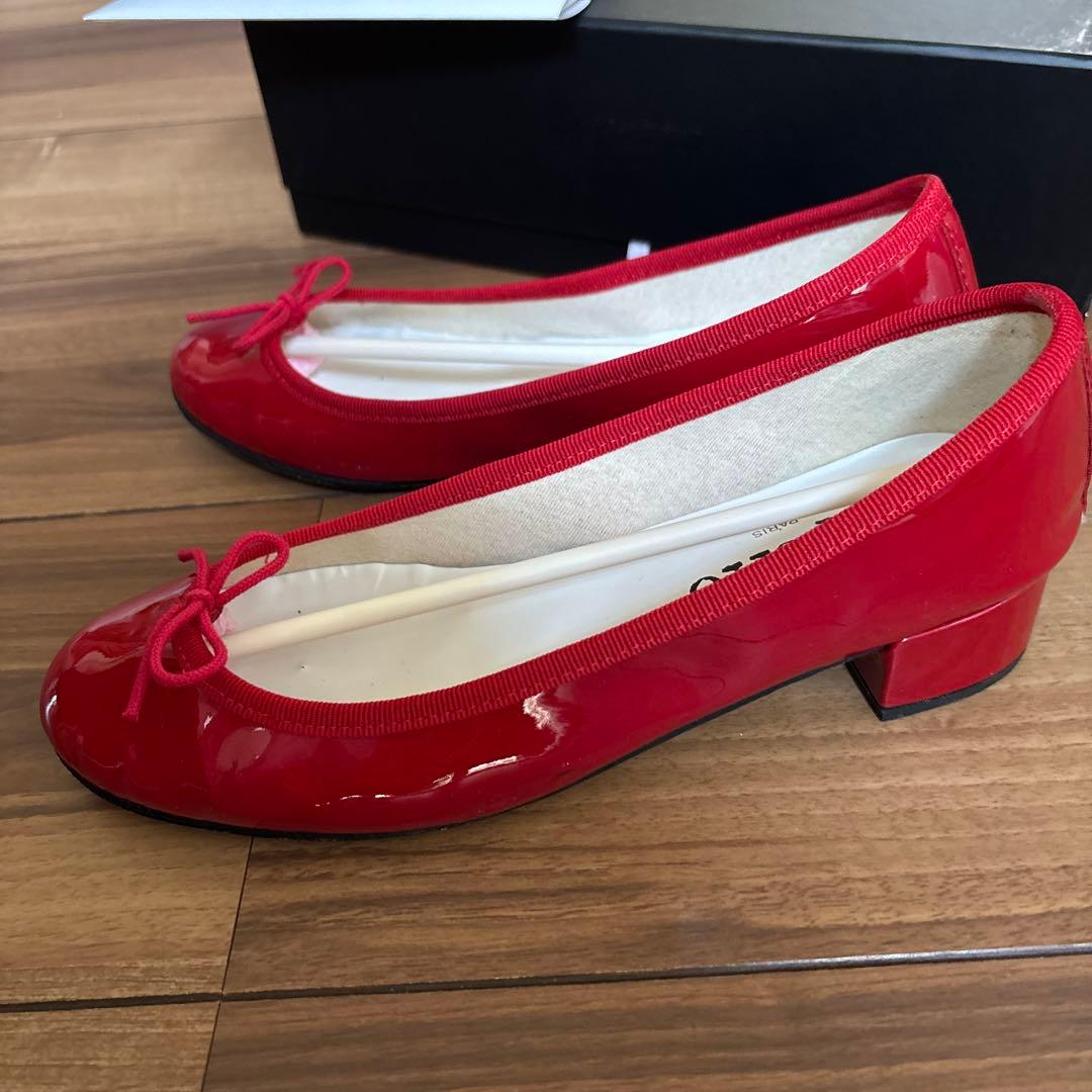 レペット　エナメル バレエシューズ　37