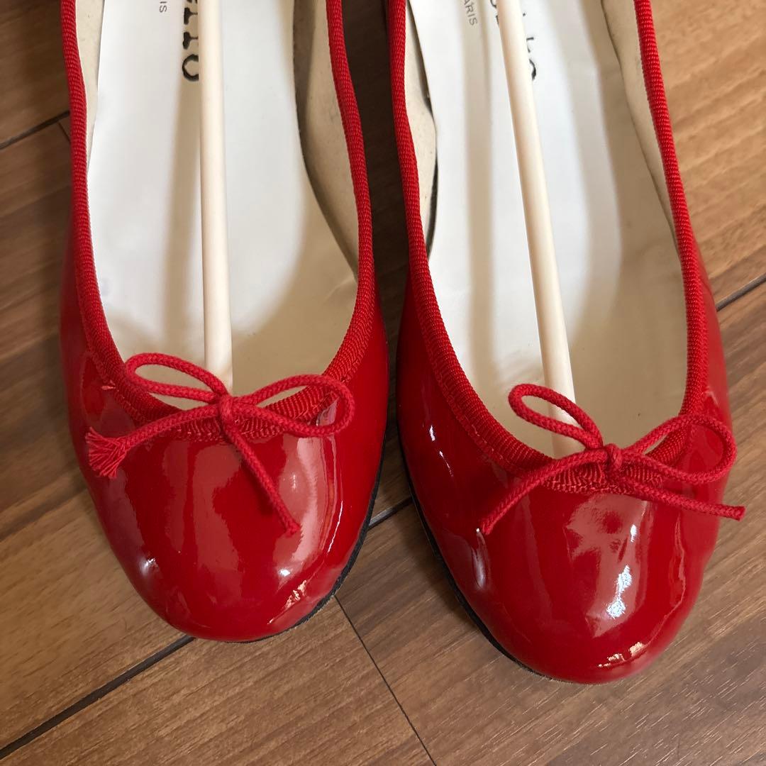 レペット　エナメル バレエシューズ　37