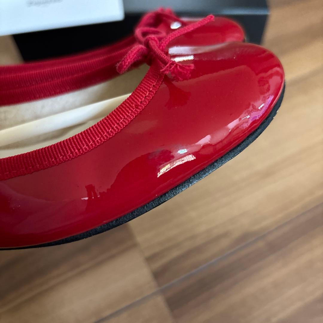 レペット　エナメル バレエシューズ　37