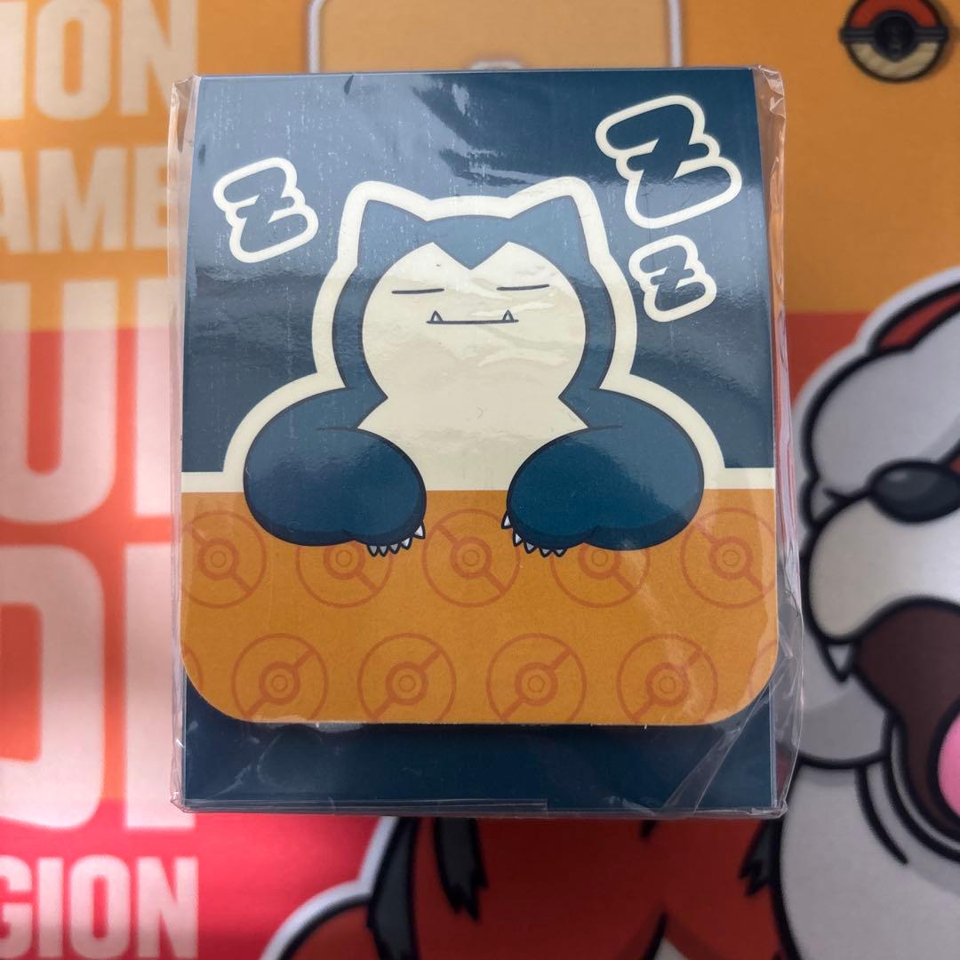 【韓国限定】激レア 公式 ポケモン カビゴン プレイマット+デッキケース セット