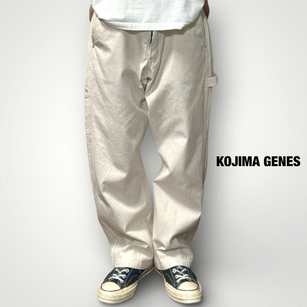 児島ジーンズ カラーネップペインターパンツ 生成 日本製 岡山 児島 アメカジ