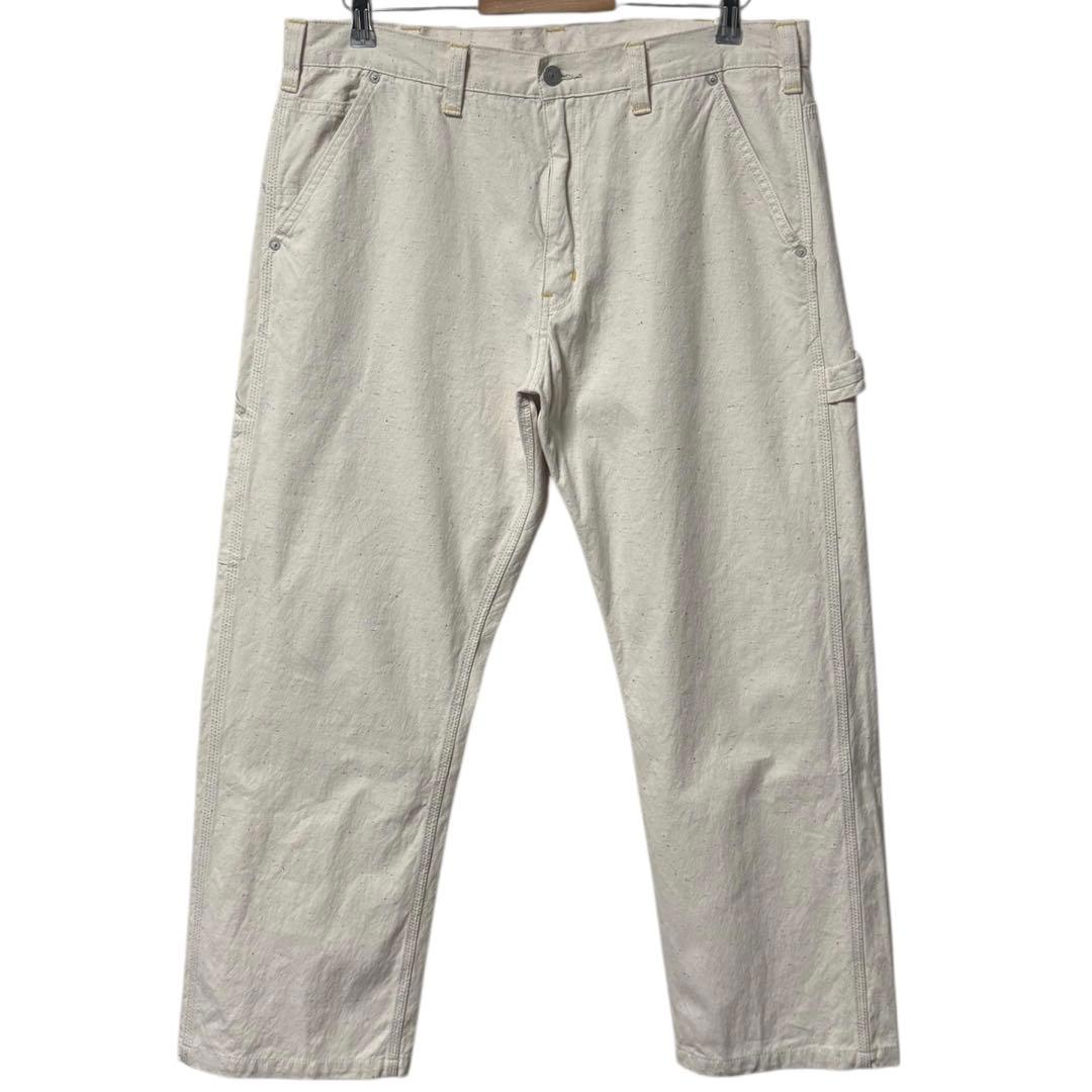 児島ジーンズ カラーネップペインターパンツ 生成 日本製 岡山 児島 アメカジ