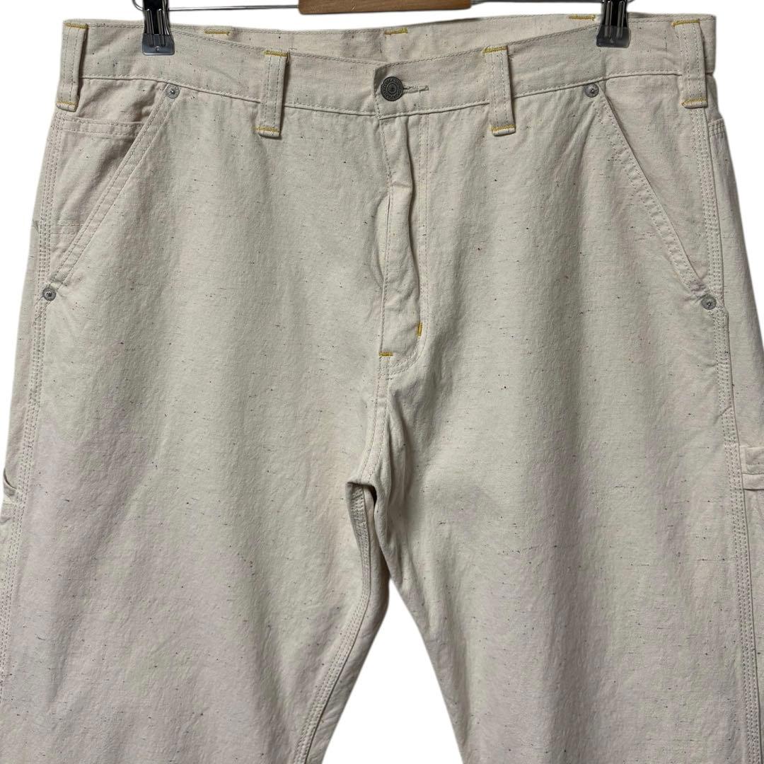 児島ジーンズ カラーネップペインターパンツ 生成 日本製 岡山 児島 アメカジ