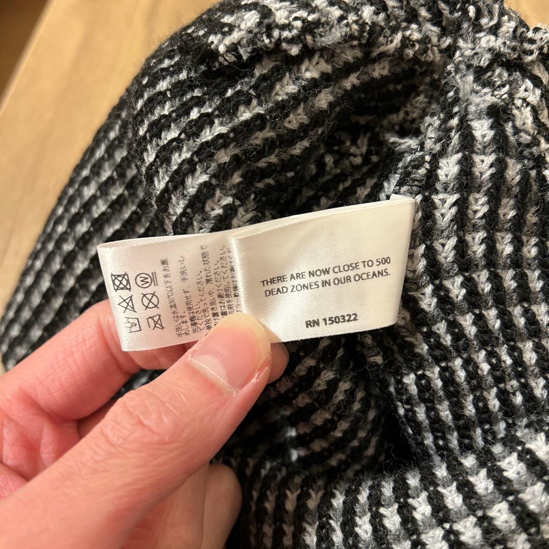 NOAH ニット帽・ビーニー 黒・白