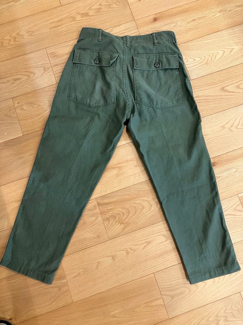 70’s US ARMY OG107 ベイカーパンツ DSA74年 ヴィンテージ