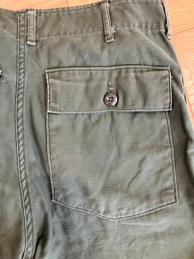70’s US ARMY OG107 ベイカーパンツ DSA74年 ヴィンテージ