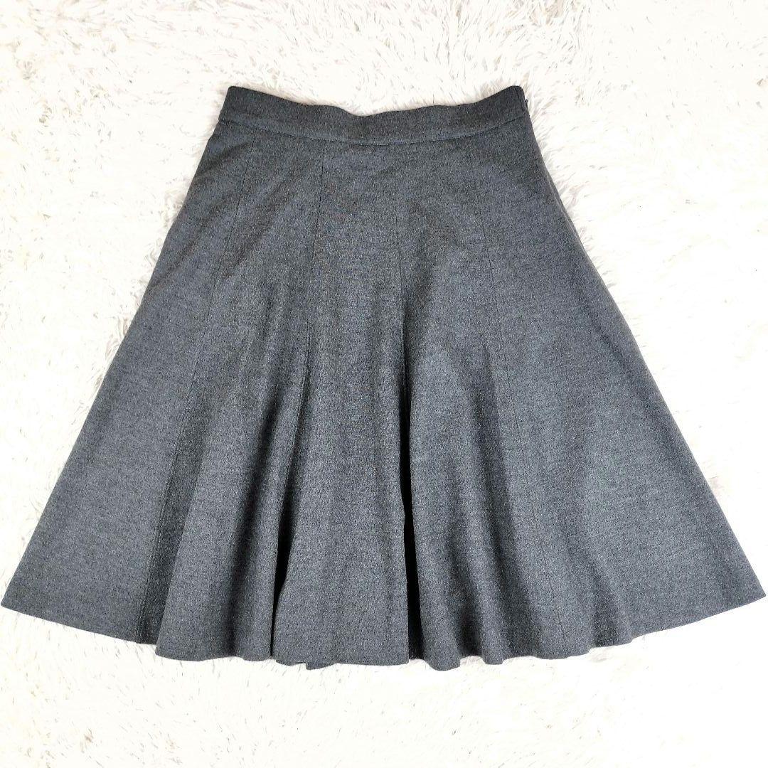 【タグ付き新品未使用】 組曲 スーパーファインウール スカート セットアップ