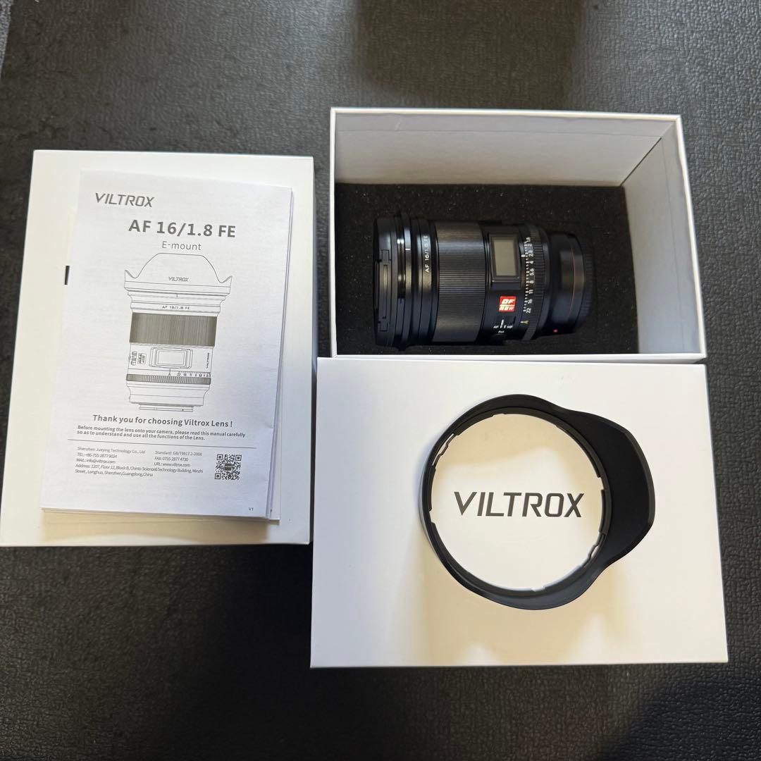 【最終値下げ】VILTROX AF 16mm F1.8 SONY Eマウント