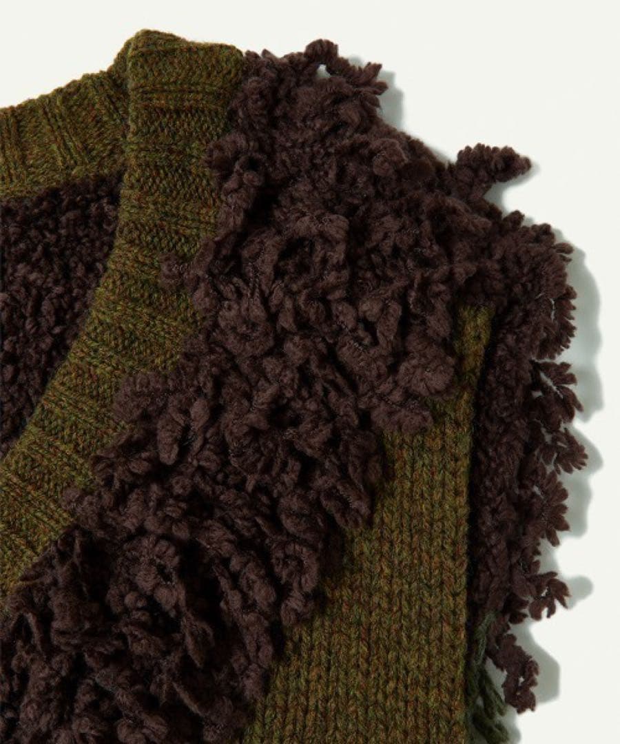 トップス leinwande / Mix Roop Sleeveless Sweater