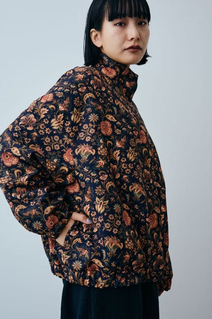 希少　レア　MEDE19F　ミュルーズモダン　リバーシブル中わたブルゾン　3L