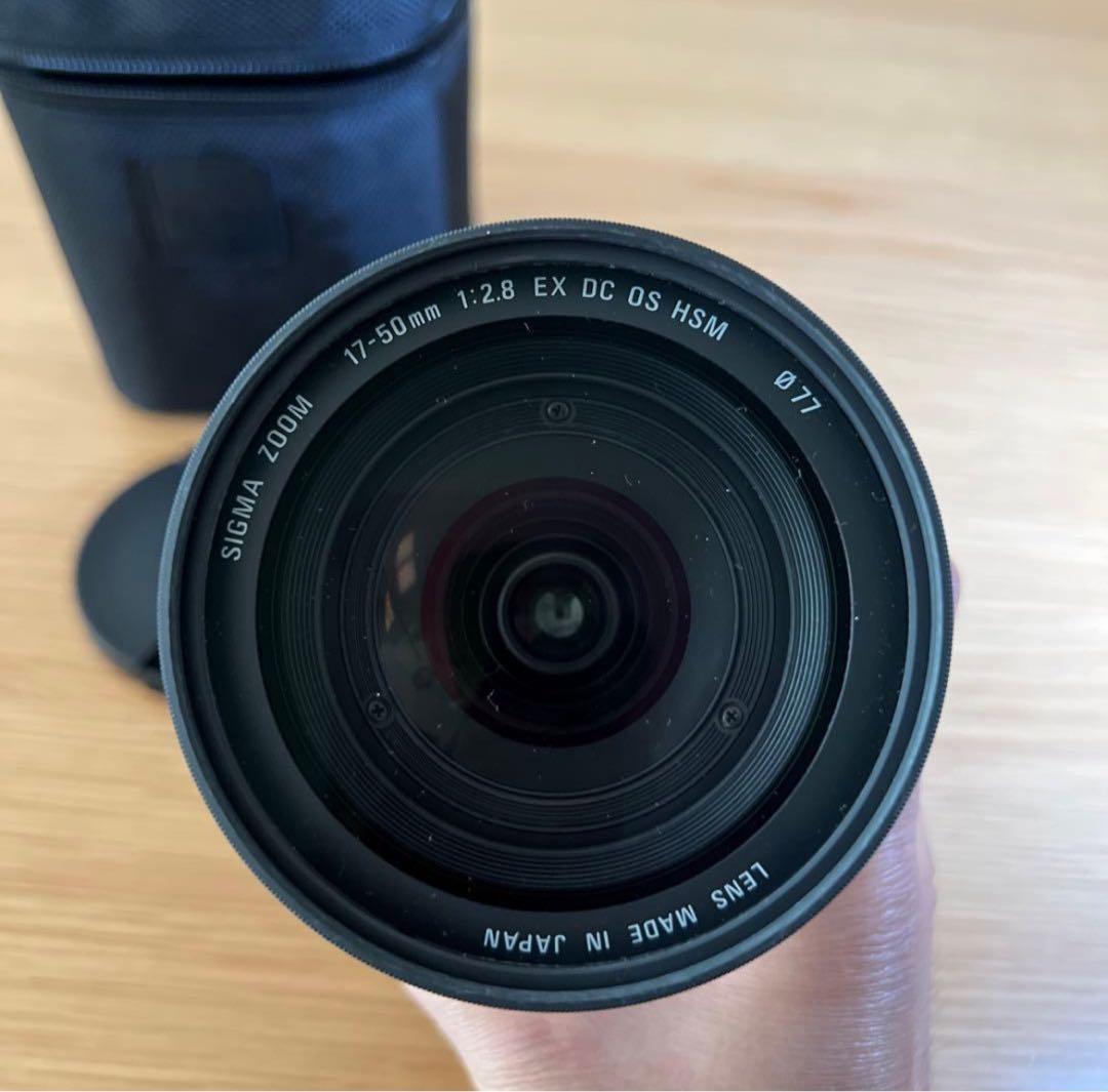 レンズ(ズーム) SIGMA 17-50mm F2.8 EX DC OS HSM