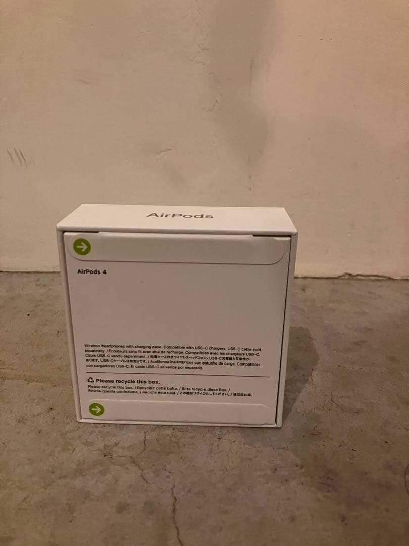 AirPods4 本体　新品　未開封品　#AirPods4 (MXP63J/A)