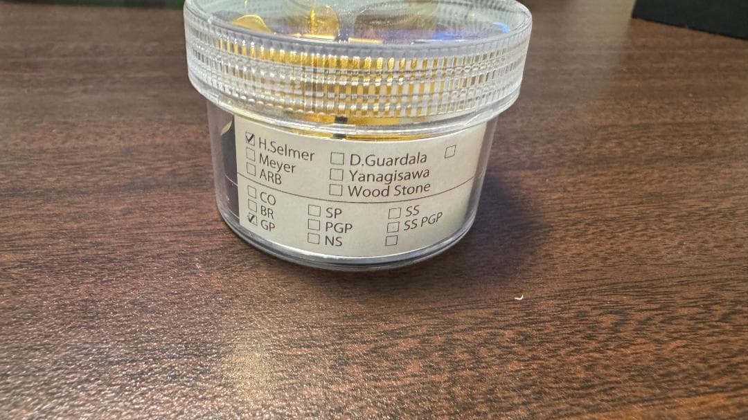 WoodStone アルトサックス用 リガチャー GP セルマーラバー