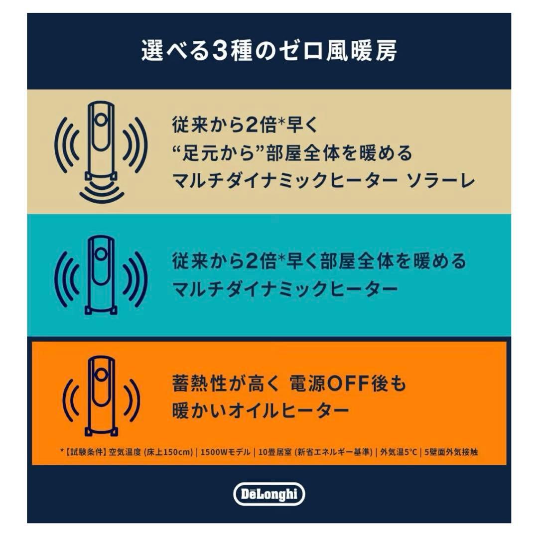 デロンギ　アミカルド　オイルヒーター　RHJ45M0912-SG 2025