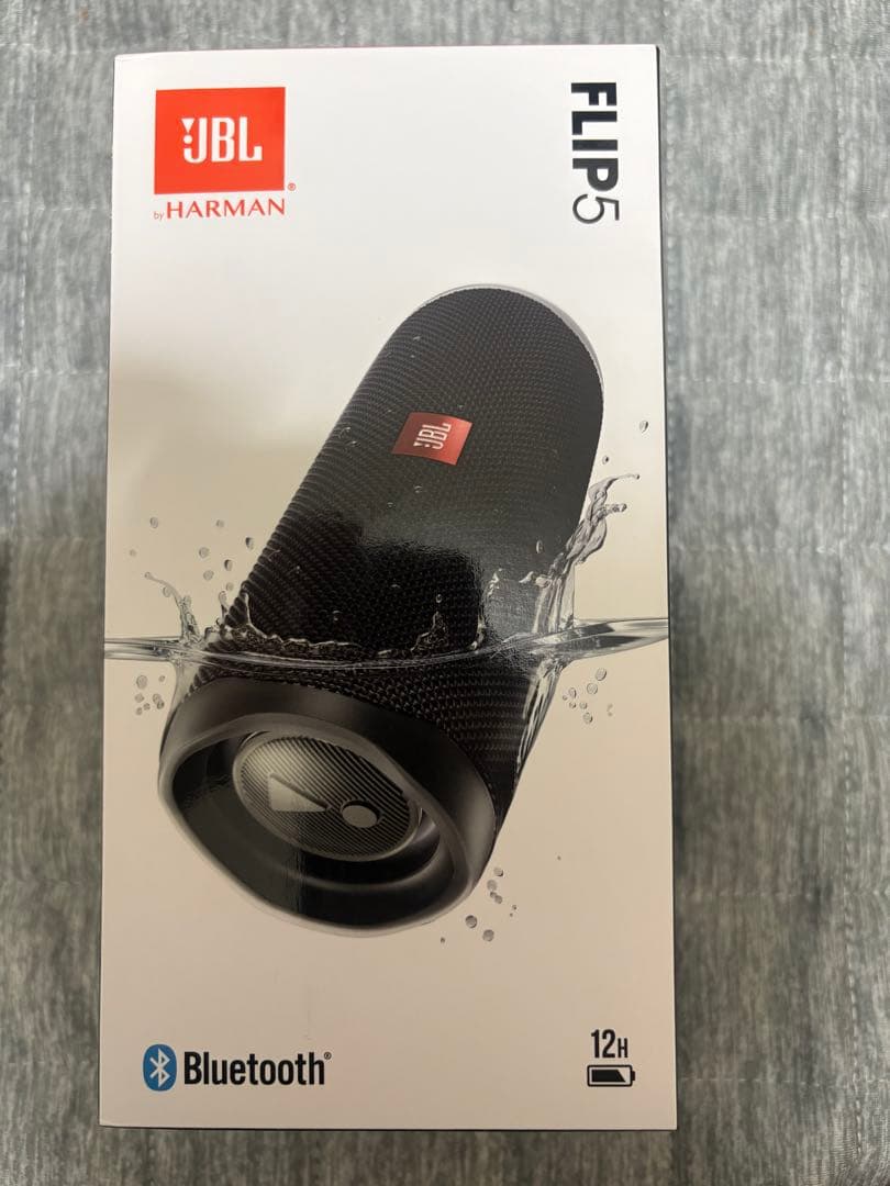 新品 未使用 JBL FLIP5 ポータブルスピーカー JBLFLIP5BLK