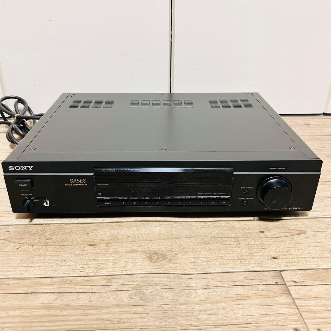 SONY ST-SA5ES FM/AM ステレオチューナー ソニー 動作品
