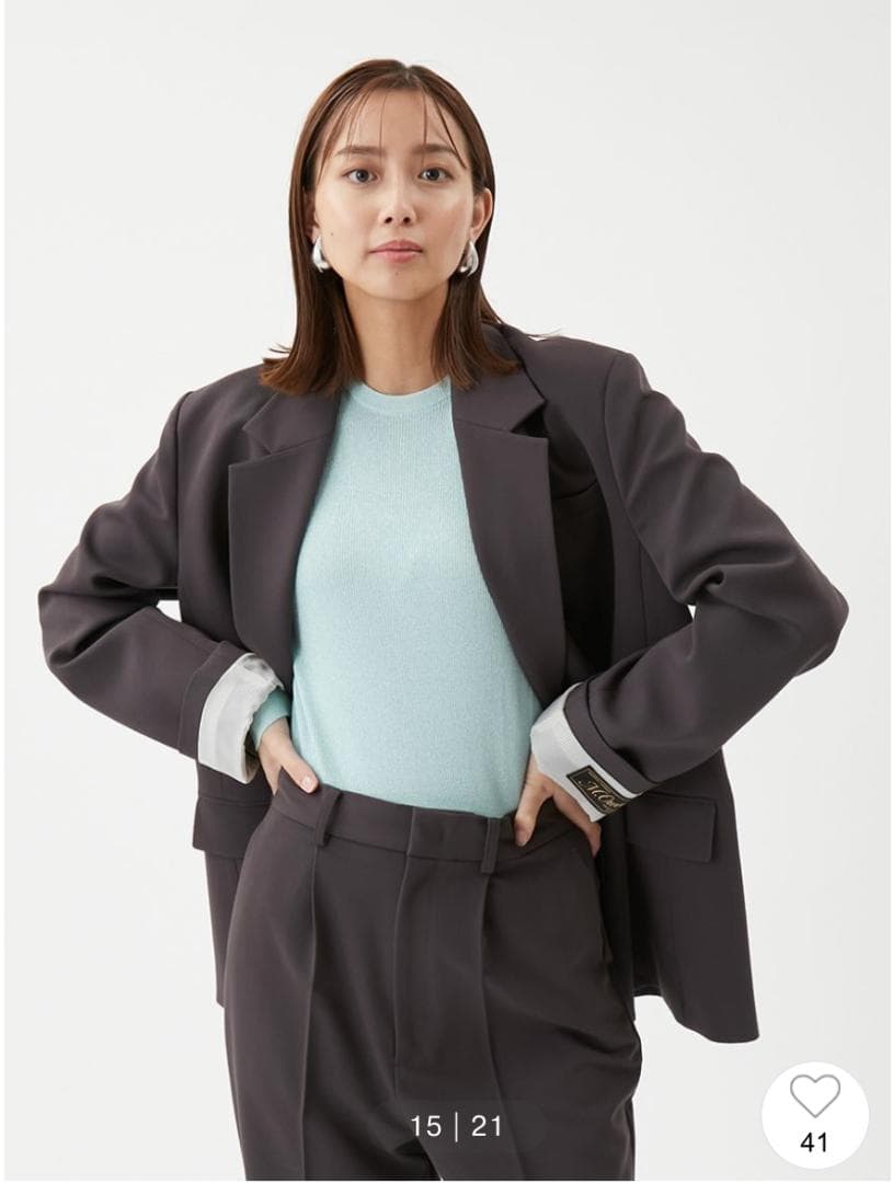 【新品未使用】今期新作！MilaOwen(ミラ オーウェン)ジャケット