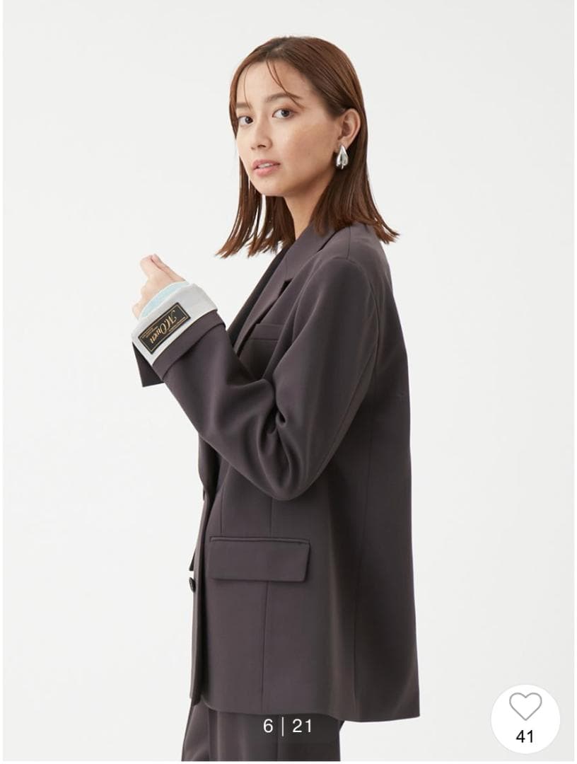 【新品未使用】今期新作！MilaOwen(ミラ オーウェン)ジャケット