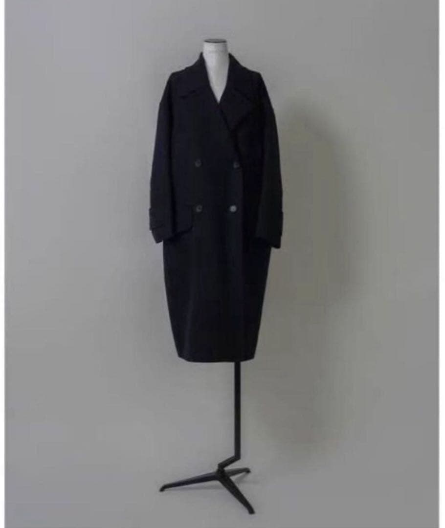 lohenハードメルトンリバーピーコート