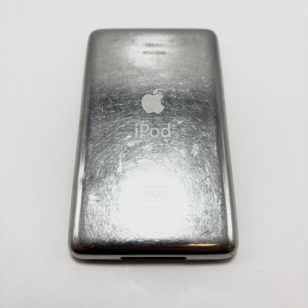 【動作品】Apple iPod Classic 80GB ブラック PB147J