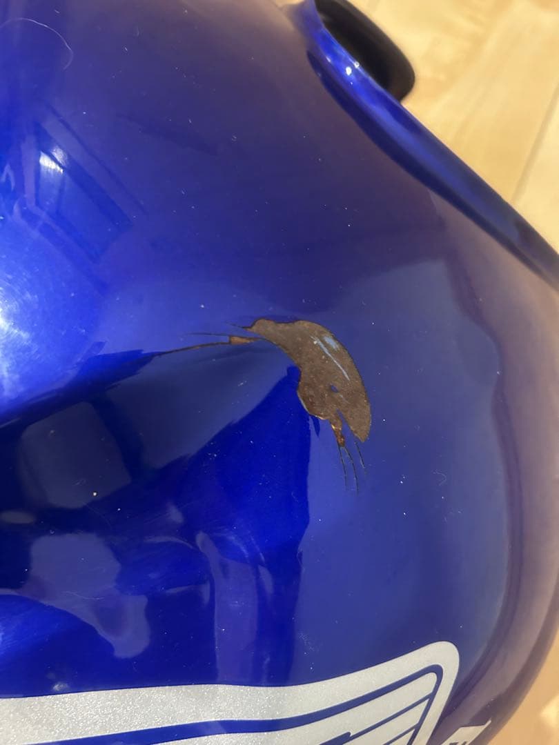 HONDA cb400sf nc39バイクタンク 青