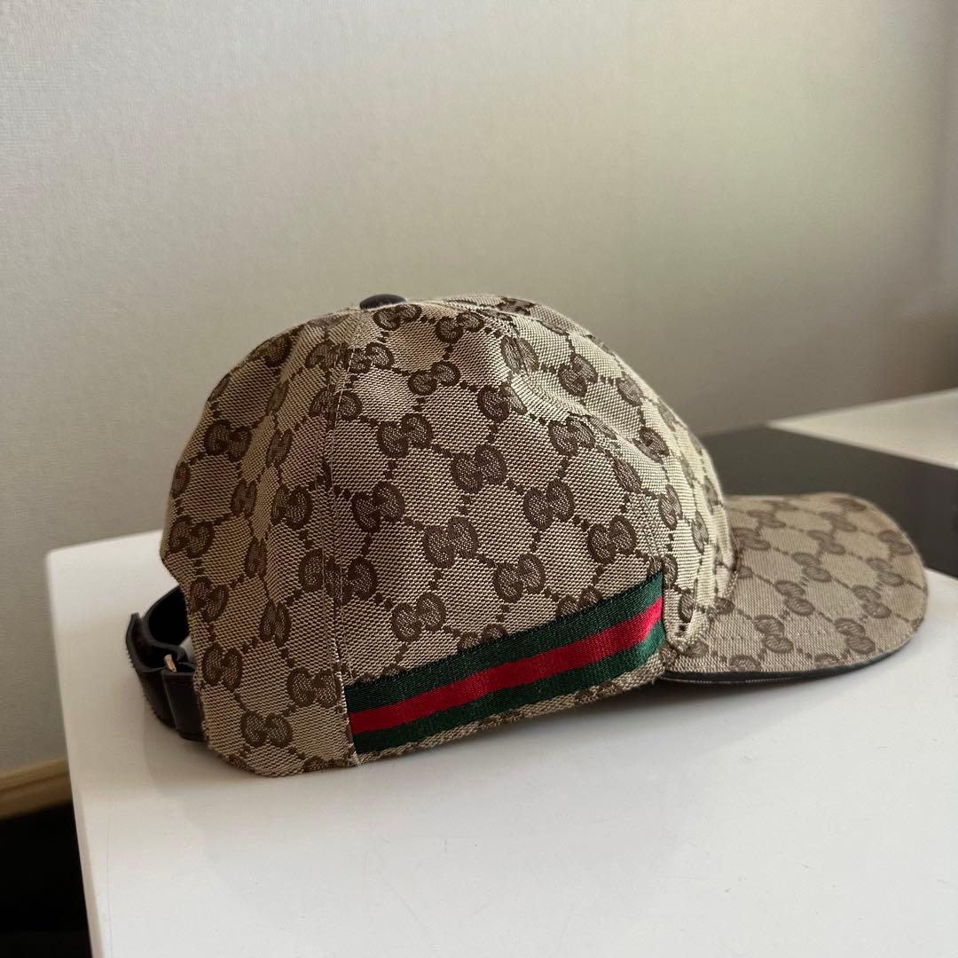 GUCCI GGパターン　キャップ