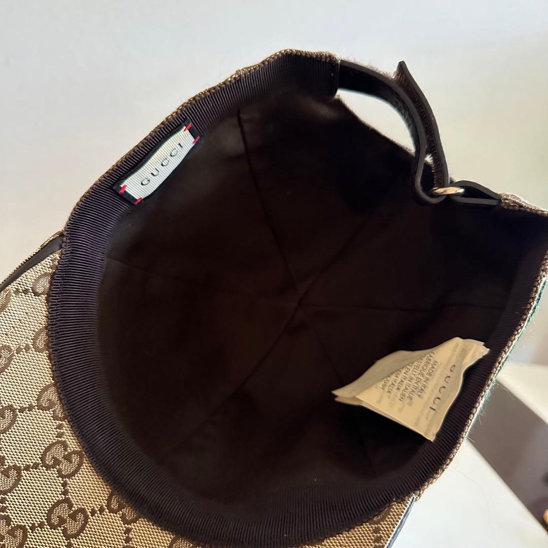 GUCCI GGパターン　キャップ