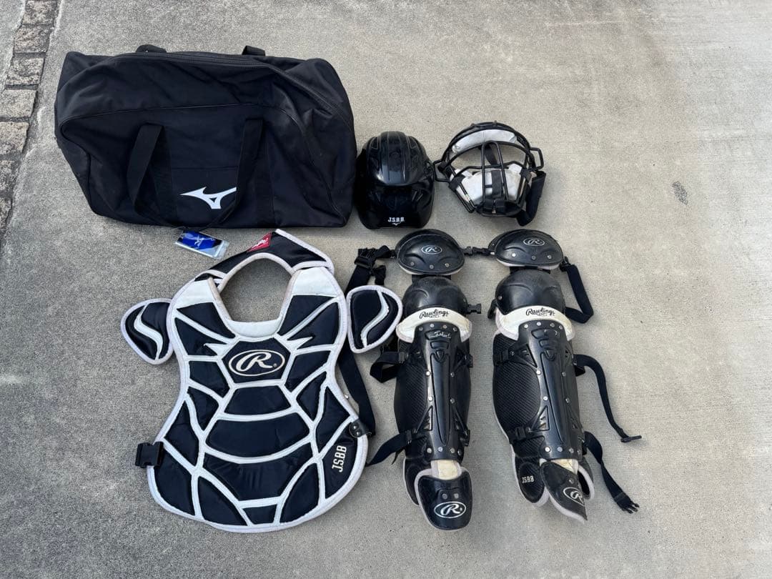 Rawlings 軟式用キャッチャー防具セット