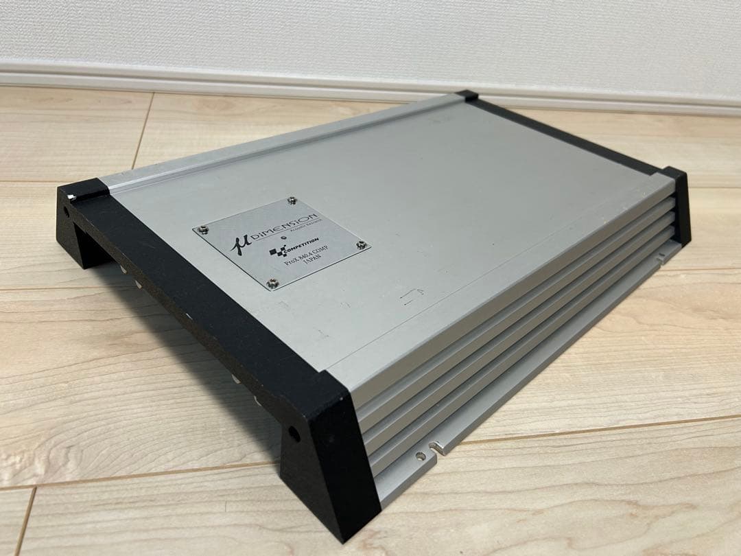 μ-Dimension 4ch パワーアンプ　カーオーディオ　μディメンション