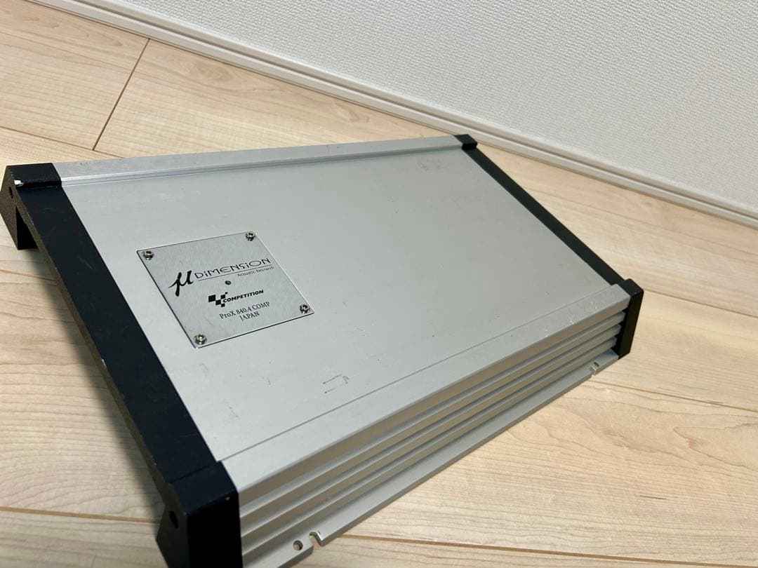 μ-Dimension 4ch パワーアンプ　カーオーディオ　μディメンション