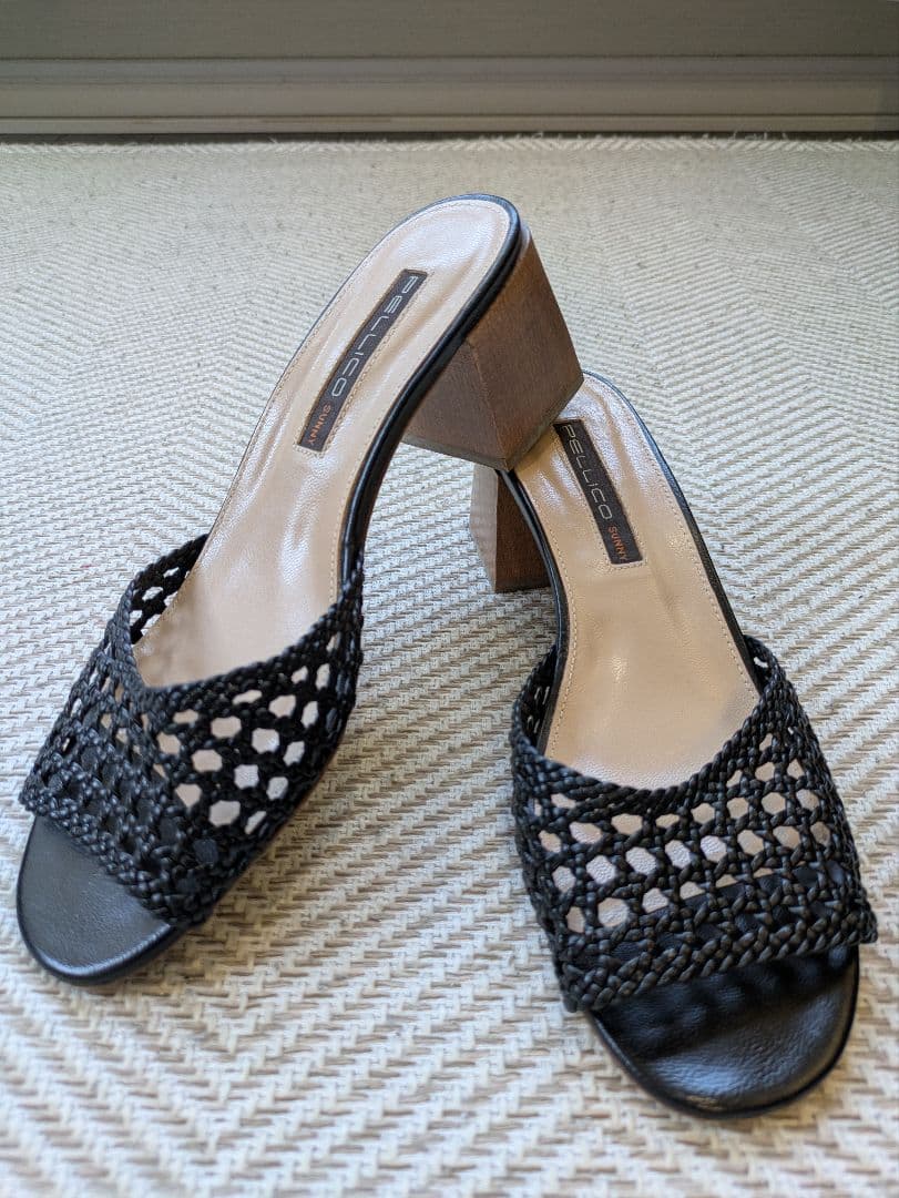 美品　PELLICO SUNNY　エクスクルーシブメッシュサンダル　24センチ