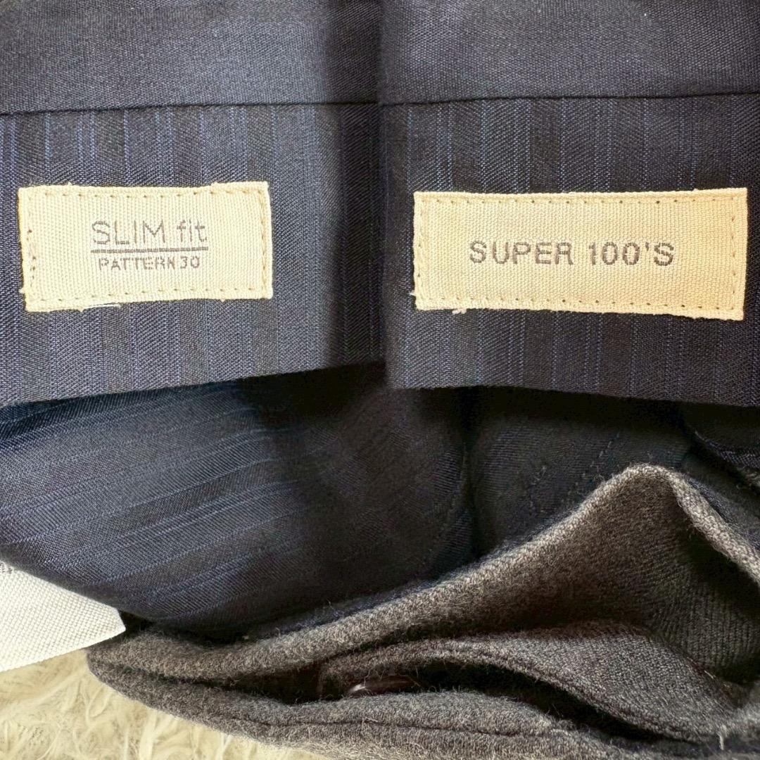 美品・早い者勝ち✨ インコテックス スラックス メンズSサイズ グレー