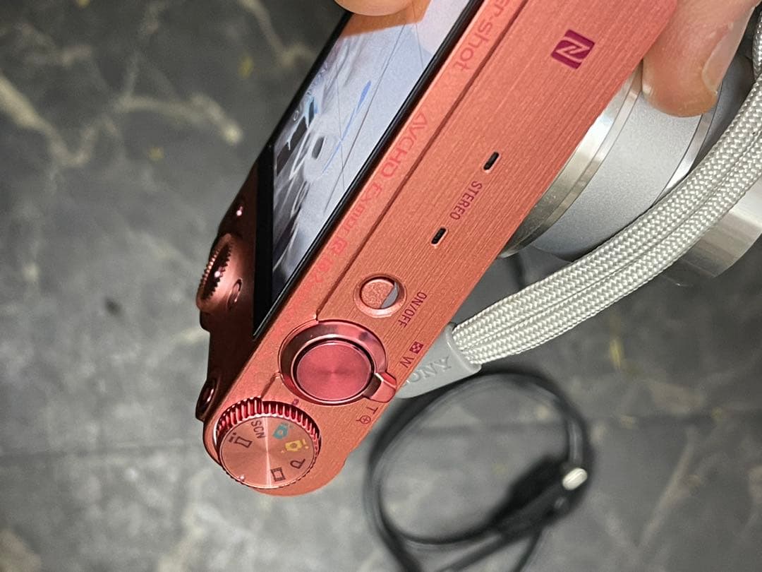 Cyber-shot DSC-WX350 ピンク　動作品